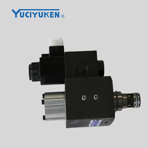 Yuci Yuken lógica de seguridad hidráulica Big Flow Dslv Pilot operado Válvula de cartucho controlada por solenoide con control de posición