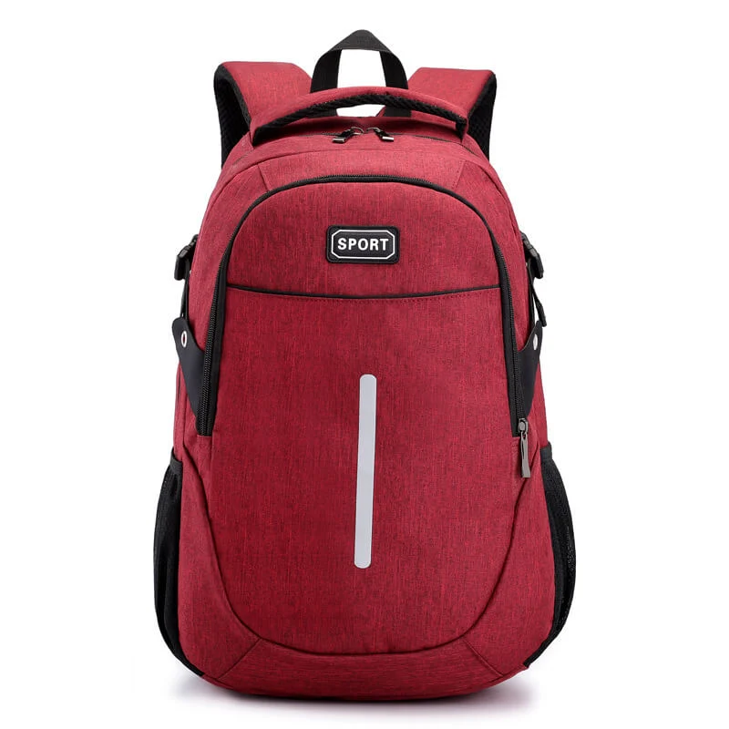 Custom Logo Fashion Student School Back Pack Laptop Bagpack Casual Sport Bags for Men Backpack