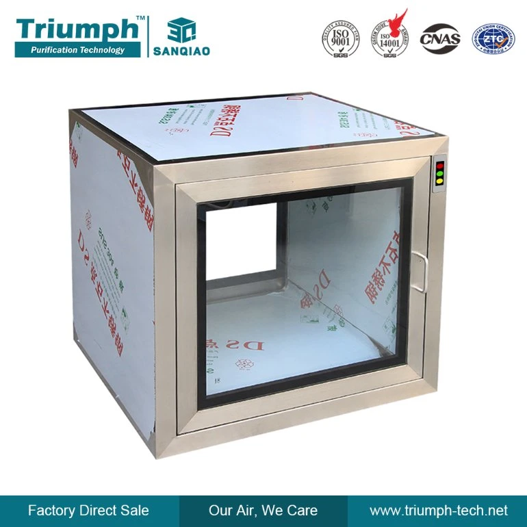 Reinraum-Durchgangsbox Laminar Air Flow Ozon Sterilisation Transfer Window Pass-Box