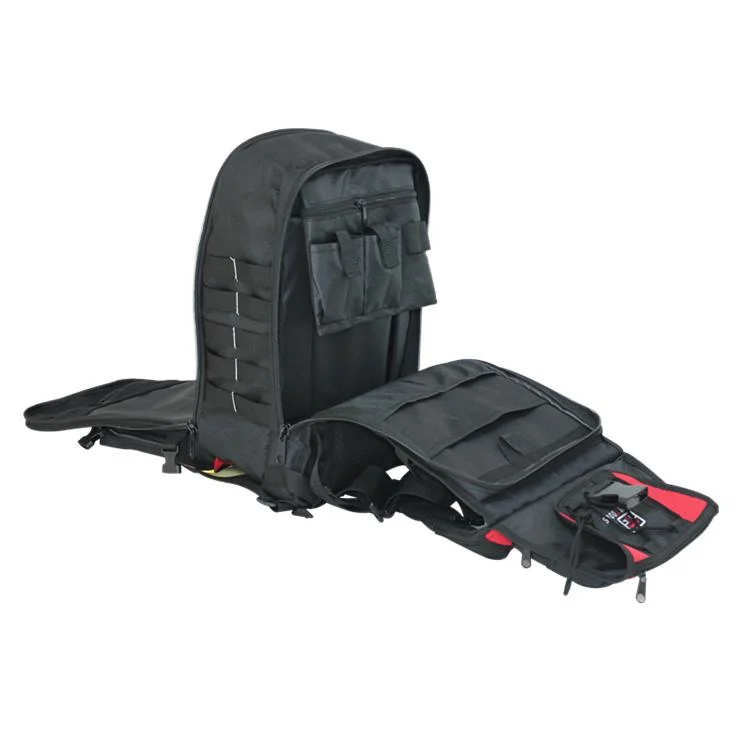 Business Computer Tool Bag Laptop Rucksack für Feuerwehrmann mit Reflektierendem Streifen