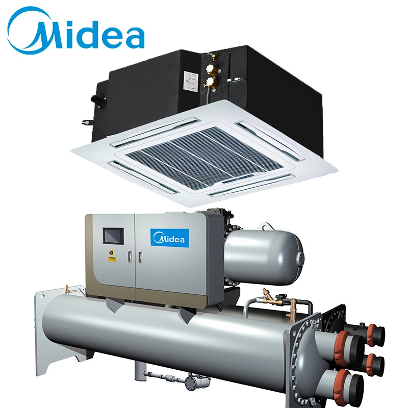 Midea 2-Pipe 4-Way Cassette Mka-1200ra 22-240V 1200cfm Centrifugal Fan Cassette_Air_Conditioner