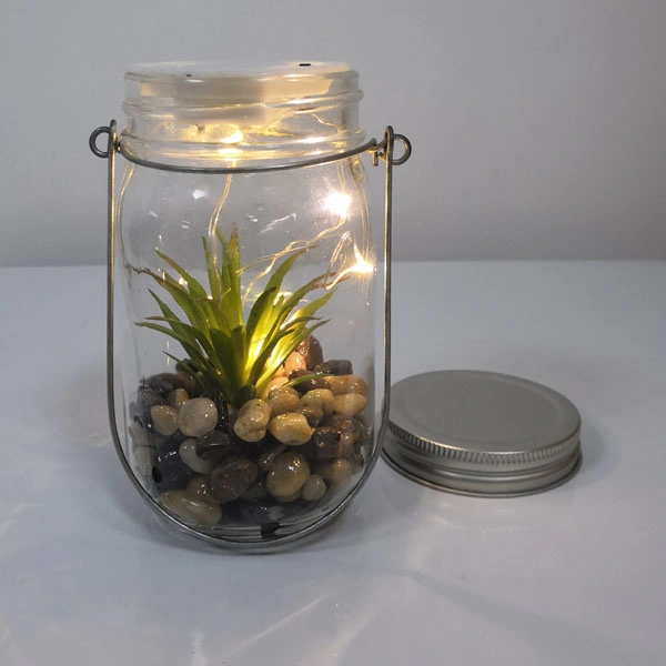 Lp3201portable Glass Jar with Copper Wire LED Twinkle Light with Copper Wire LED Twinkle Light