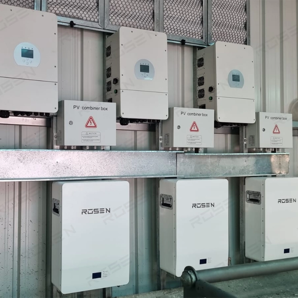 Batería de ión litio de 48V 7.5KWH LiFePO4 Power híbrida de pared para el sistema de almacenamiento de energía