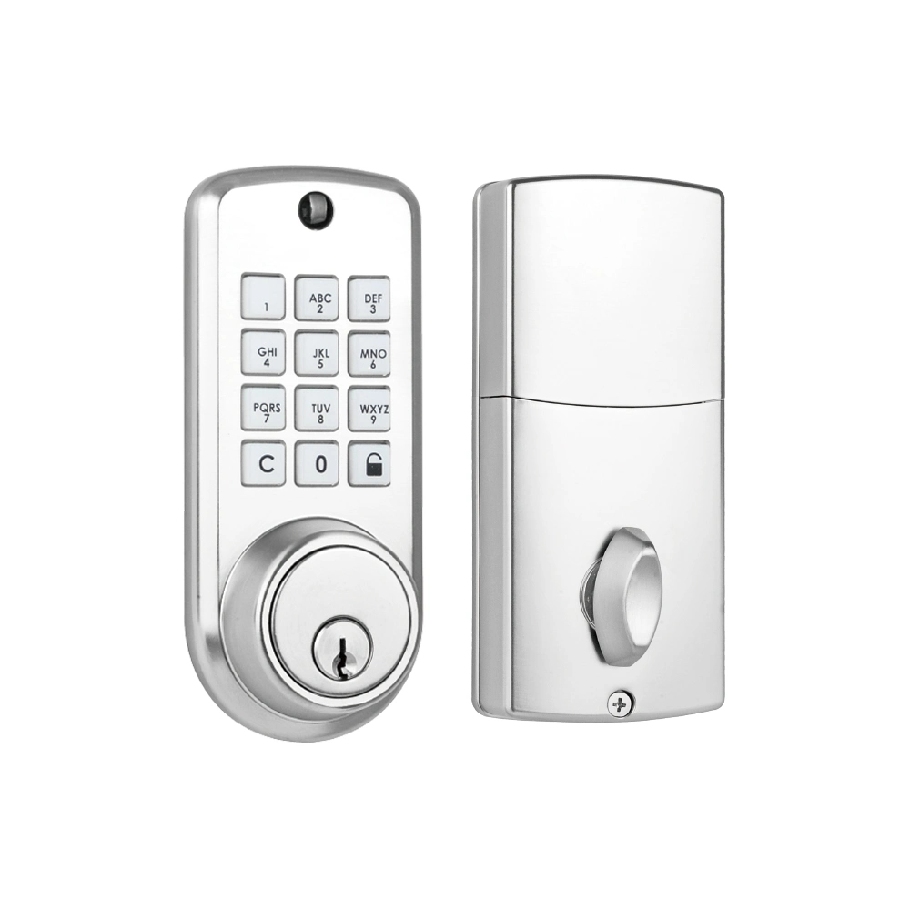 Safe Electronic Digital Keyless Smart Deadbolt Door Locks & Keys for Residential