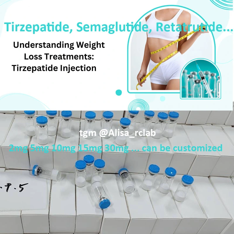 GLP-1 Injection Wholesale/Supplier Lilly Tirzepatide 5mg 10mg 15mg 30mg Roids Peptides