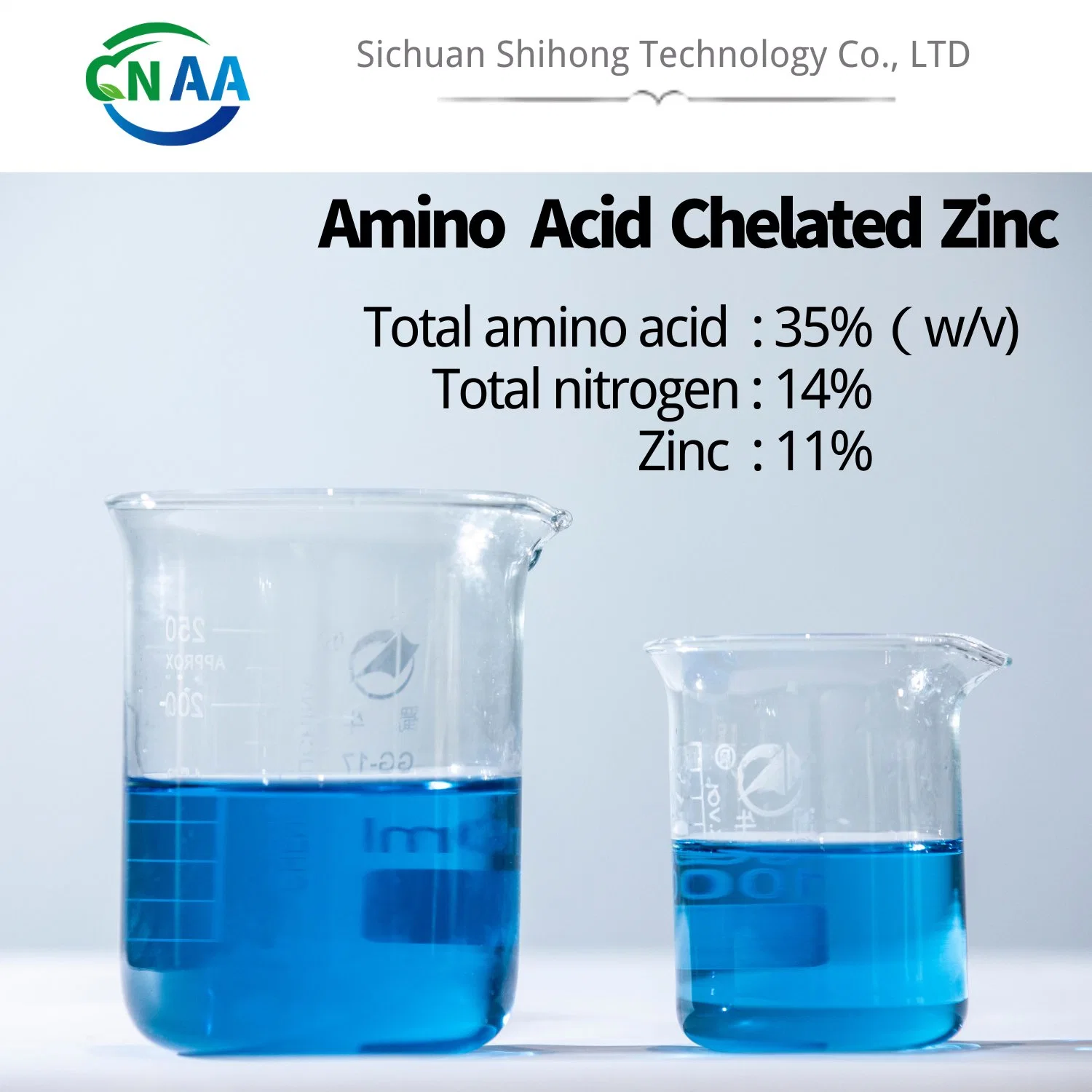 Amino Acid Chelate Trace Element Fertilizer Zinc Amino Acid Chelate Organic Fertilizer