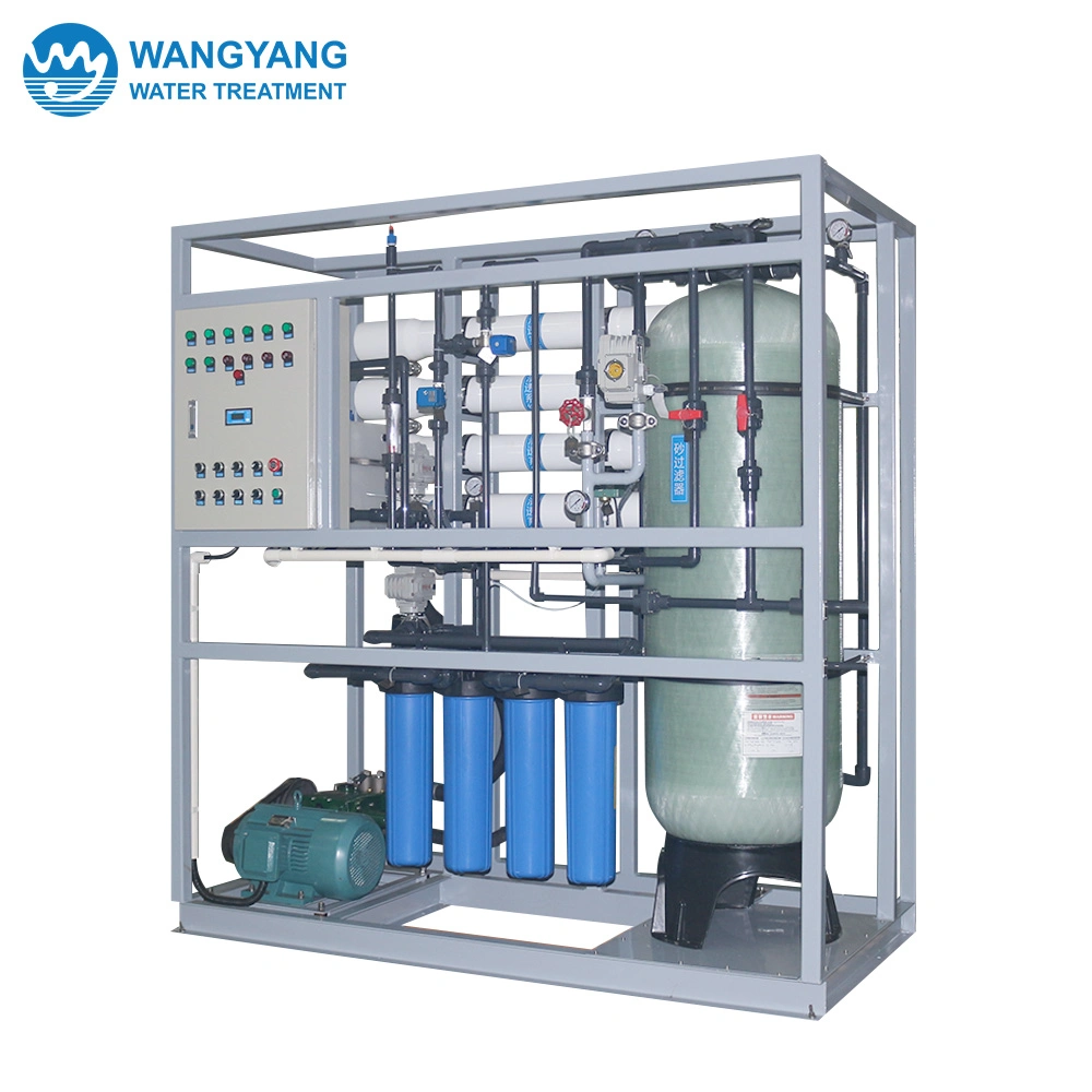 Prix des machines pour l'épuration de l'eau 830lph RO dessalement eau salée Systèmes de traitement Prix des machines de purification de l'eau