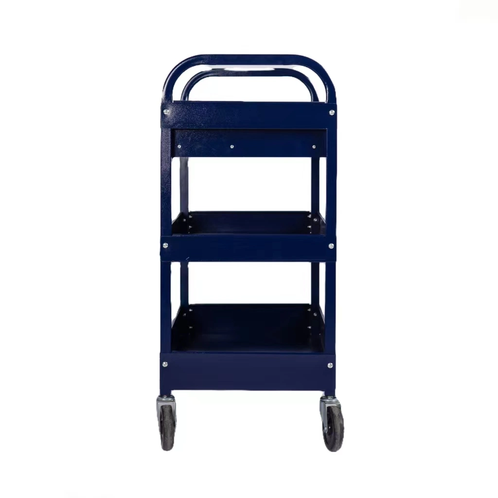 Cold-Rolled Sheet Electroplated Column 3-Layer Hand Tool Trolley