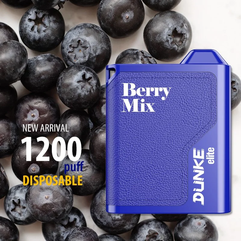 Saveur de fruits d'élite Dunke Nextvapor 1200bouffées Mesh La bobine de l'huile d'E-Shisha Ecig Pod Wape Desechable Eliquid Vaper Wpuff Bar de la vapeur à usage unique