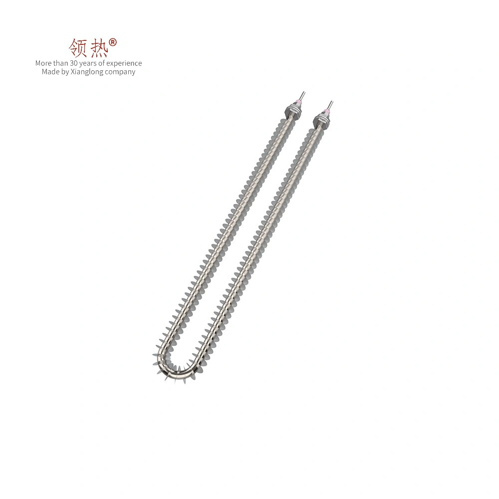 SS304 or Customized Resistance Finned Immersion Air Heater Tubular Tube Heating Element for Industrial