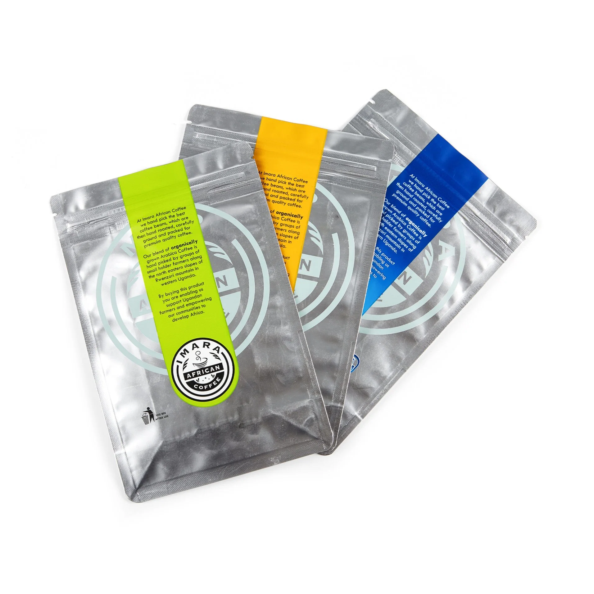 Customized Printing Flexible Food Packing Bag Side Gusset Bag Packaging Coffee Food Mylar Bag Packaging Bag