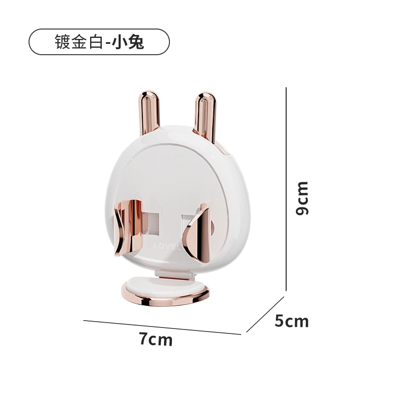 Cepillo de dientes eléctrico Rack sin perforación pared Colgante Baño Lavamanos Rack