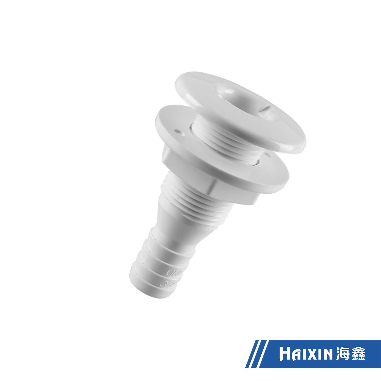 Anti-Odor PP ABS Customized Round Shape Plastic Part/Accessories Marine Drain for Yacht Boat