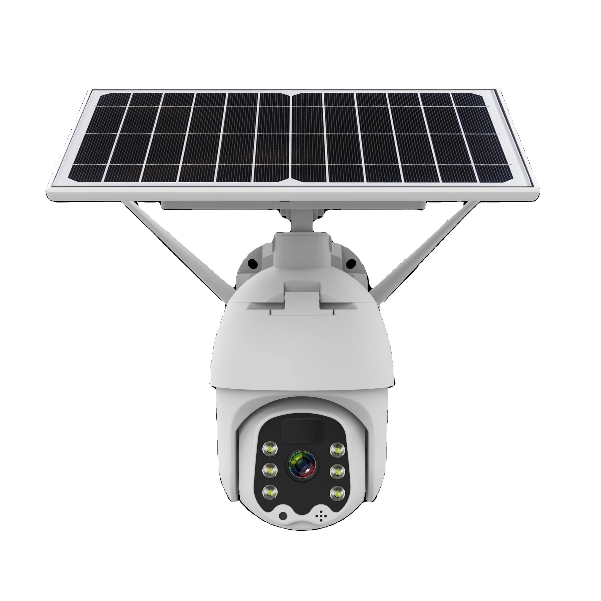 تقنية الاتصال اللاسلكي فائق الدقة كلياً بعيد المدى من الجيل الرابع WiFi والخارجي المقاومة للماء PTZ كاميرا CCTV Security Solar