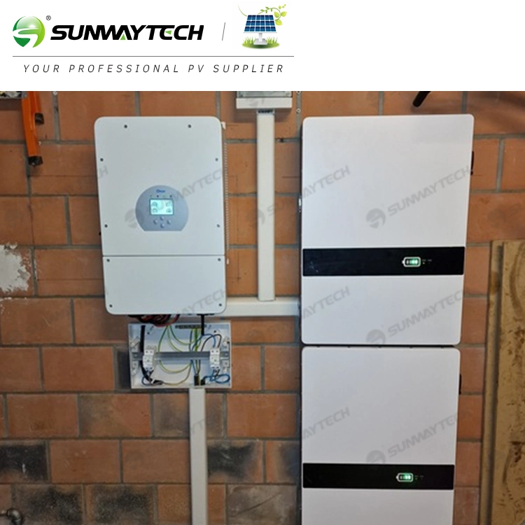 Sunway 5kw 10kw 20kw on-off Grid Lithium Battery 10000W Hybrid Solar System Complete Set for Home