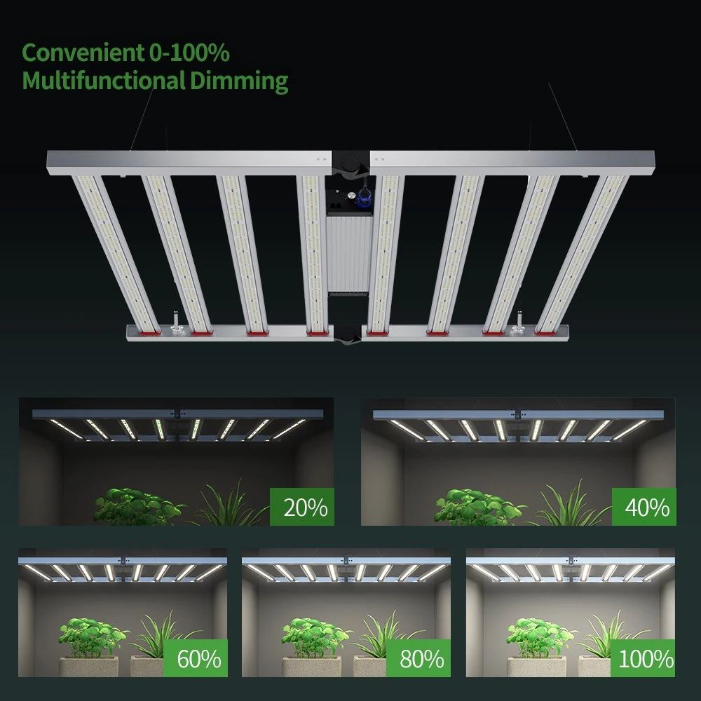 El LED al por mayor de la luz de 730W Crecimiento 800W 1000W LED Lámpara de espectro completo crecer para interiores, los rendimientos de plantas medicinales