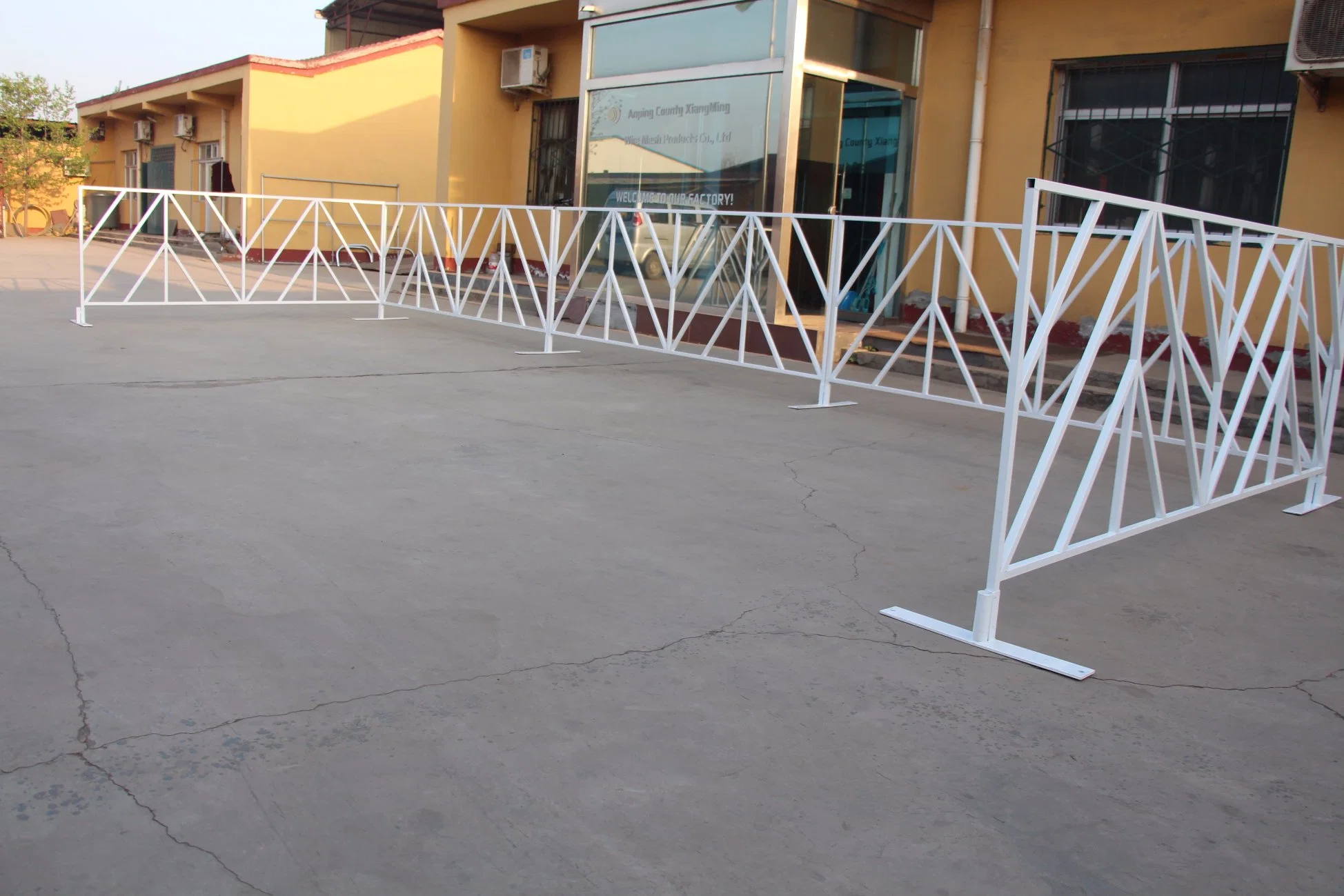 Powder Coating Crowd Control Barrier/Barricades