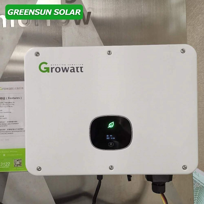 Factory Price Growatt 10kw 15kw 20kw 25kw on Grid Solar Inverter for Solar System