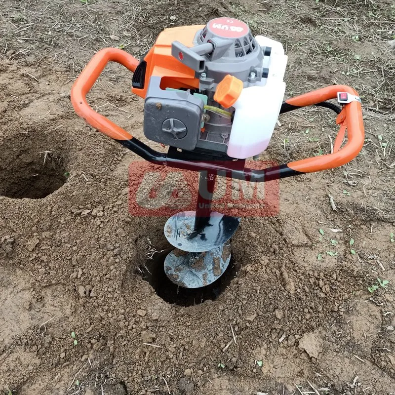 Um Brand High quality/High cost performance  CE 72cc Ground Deep Post Hole Digger Auger Drill 300mm Earth Auger