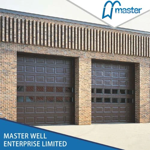 Modern Used Upward Sliding Lift Industrial Sectional Security Hinge Rolling Workshop Garage Door