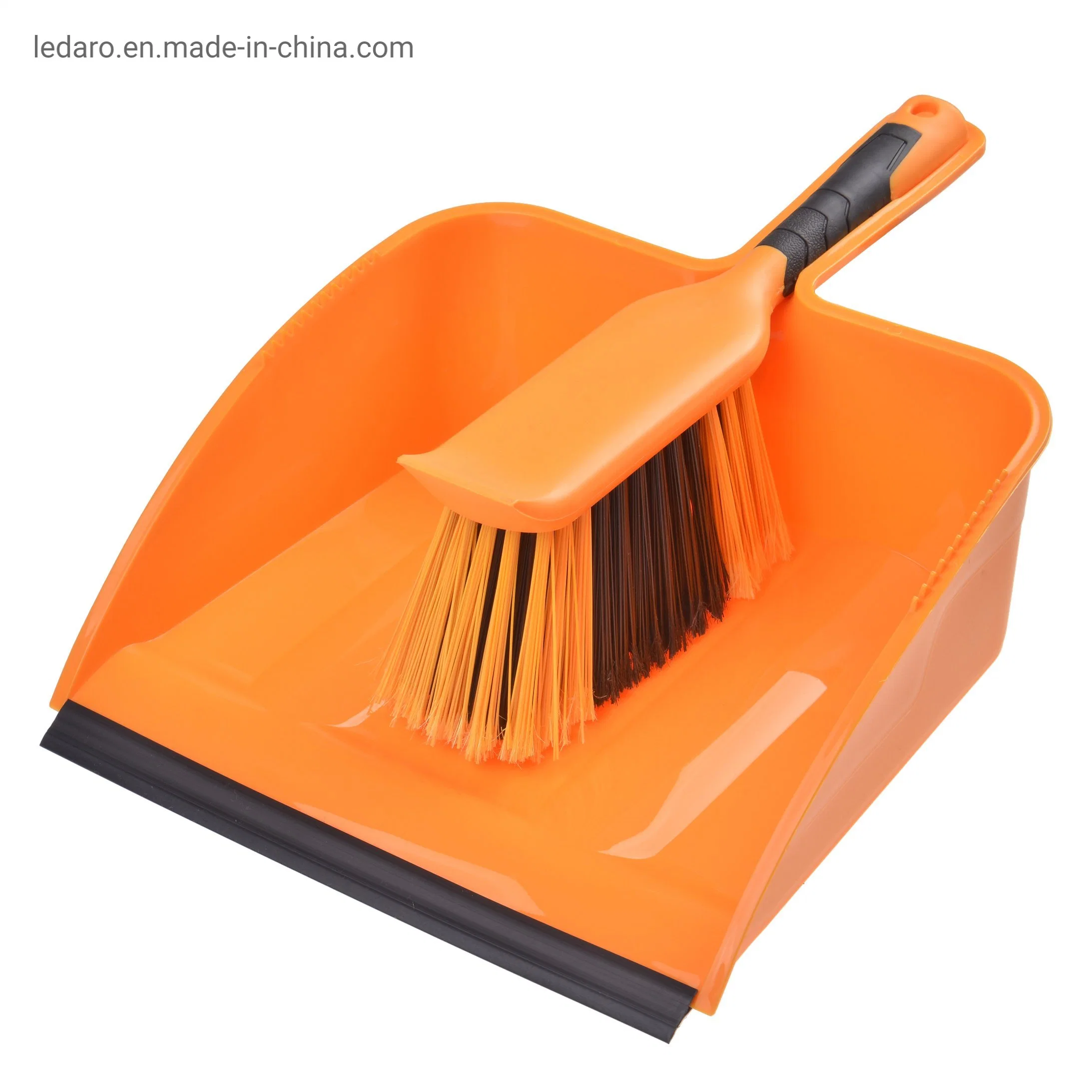 Cepillo de limpieza comercial de altas prestaciones conjunto de Dustpan ligero portátil de escobillero Kit de Dustpan fácil almacenamiento para la limpieza de los coches de teclado Countertop etc