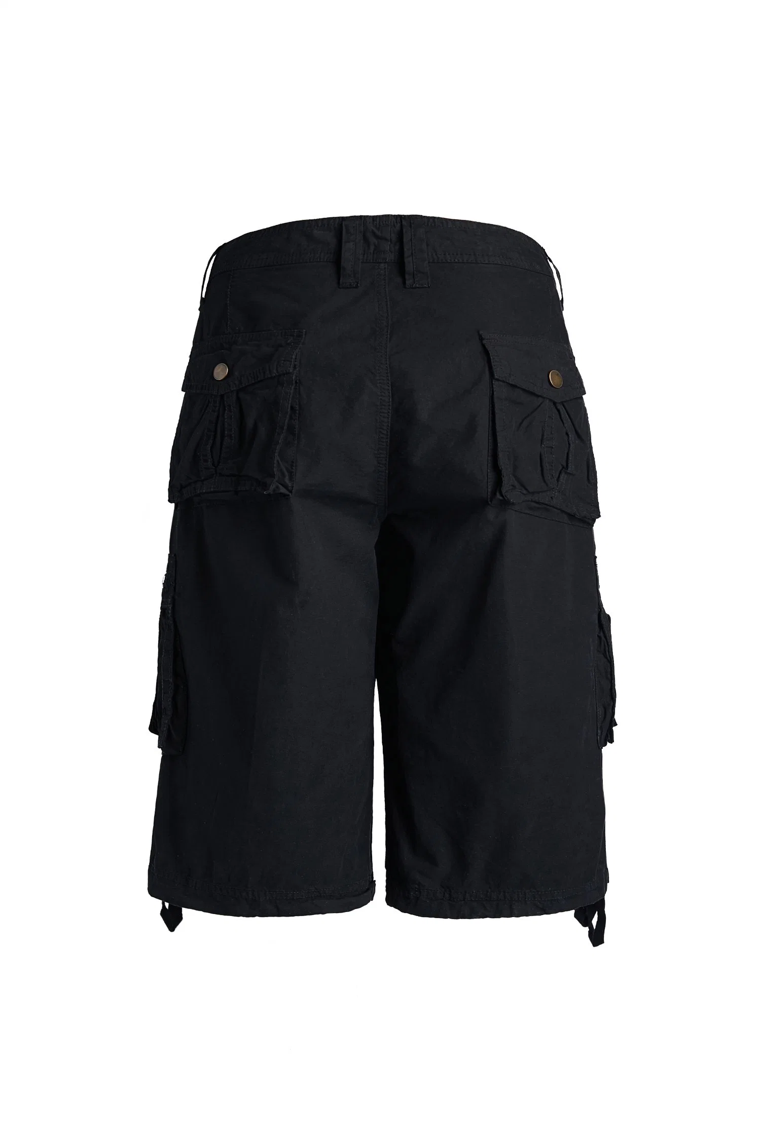 Men's Twill 8 Pockets Cotton Cargo Short Customize Logo Leisure Clothes Wears