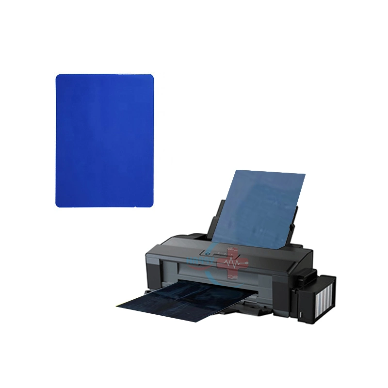 HC-D024b Medical para la impresora de película seca Epson L805 L1300 Medical Película azul seca para RM digital Dr Cr Impresora de inyección de tinta de rayos X DICOM