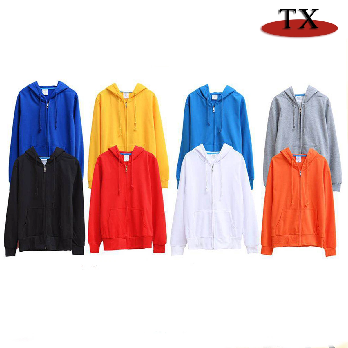 100% Cotton Sports Wear Sweater Clothing for Fleece Fabric Hooded Woolen Varsity Jackets with OEM Service