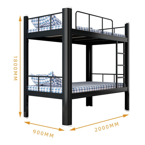 Wholesale/Supplier New Design Double Queen Size Heavy Duty Steel Metal Loft Bed