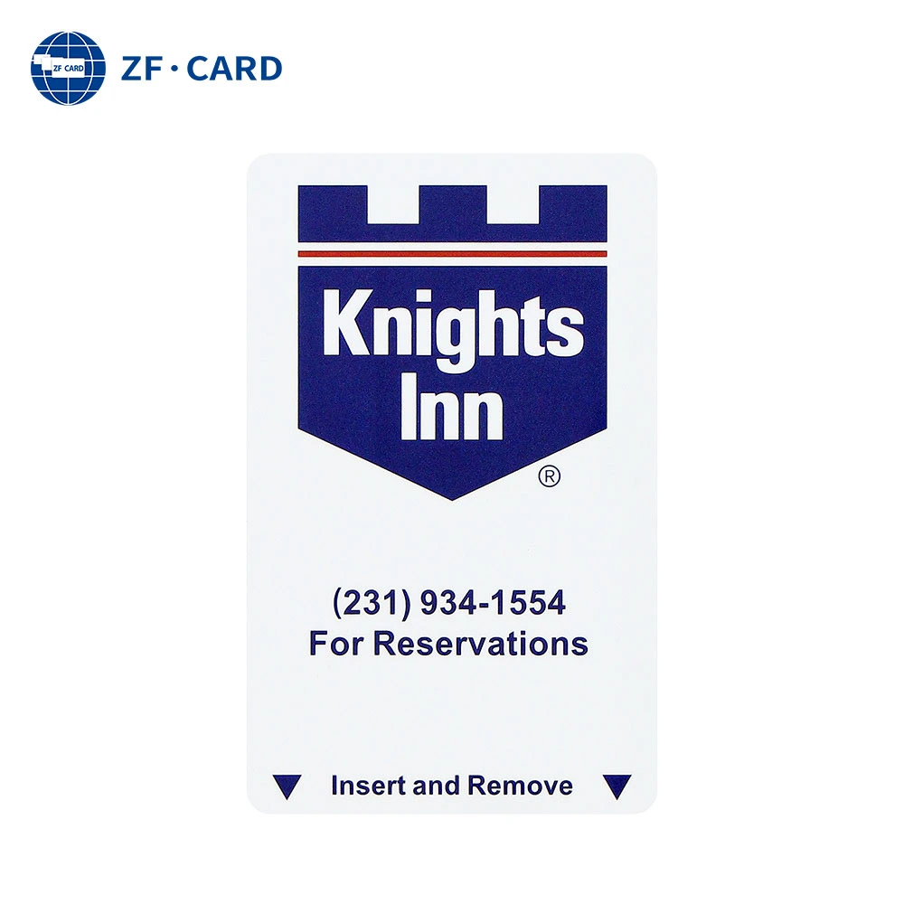 Пластиковый ПВХ ID RFID 125 Кгц бесконтактных карт em4305 Hotel Карта-ключ