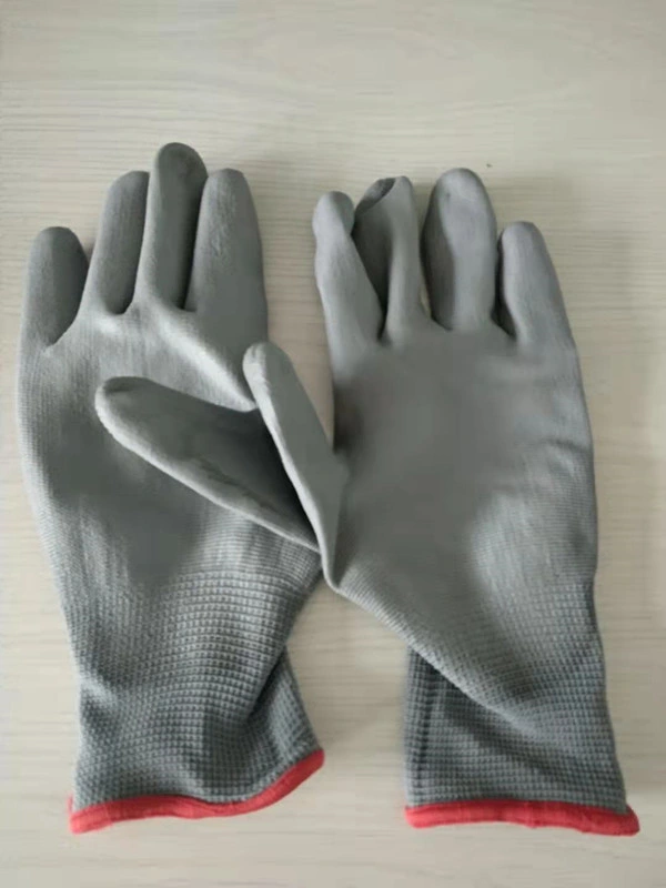 PU Coated Safety Garden General Work Labor Gloves PU Coated Gloves