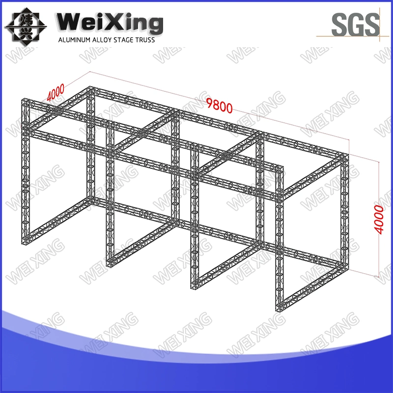 2022 Easy Set up Aluminum DJ Truss Booth DJ Table DJ Desk