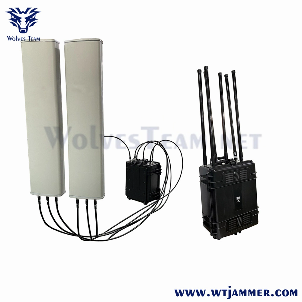 Cell Phone 330W RF Bomb Jammer Dds Convoy Jamming System