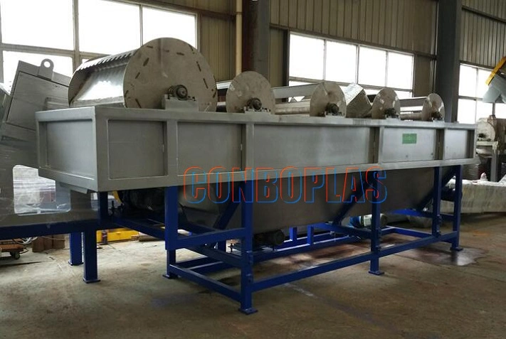 Waste Plastic HDPE PE Agriculture Film Scraps Washing Recycling Machine