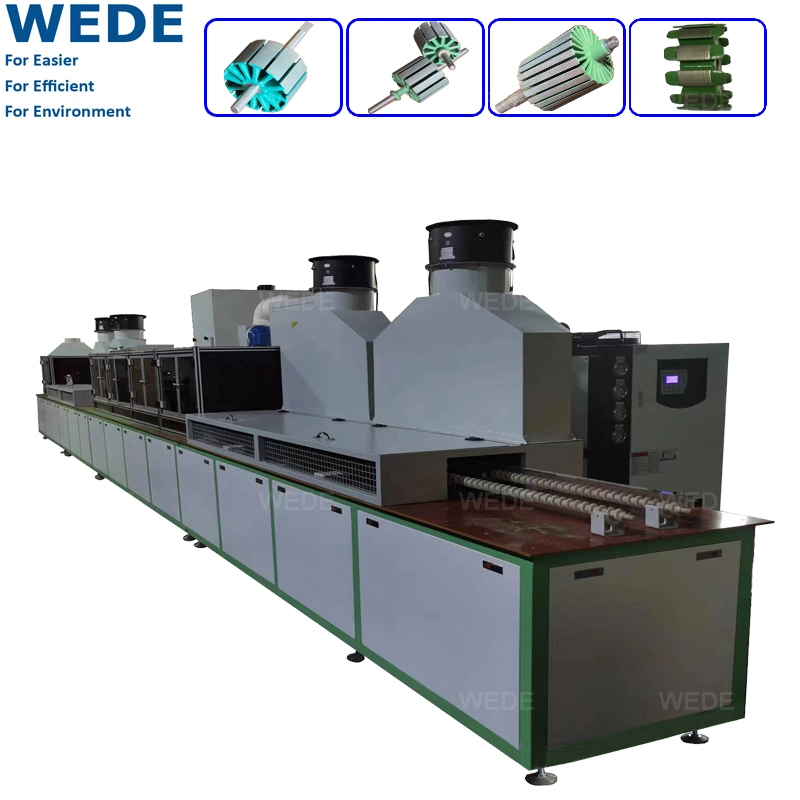 Automatic Electrostatic Epoxy Powder Coating Machine for Rotor Armature