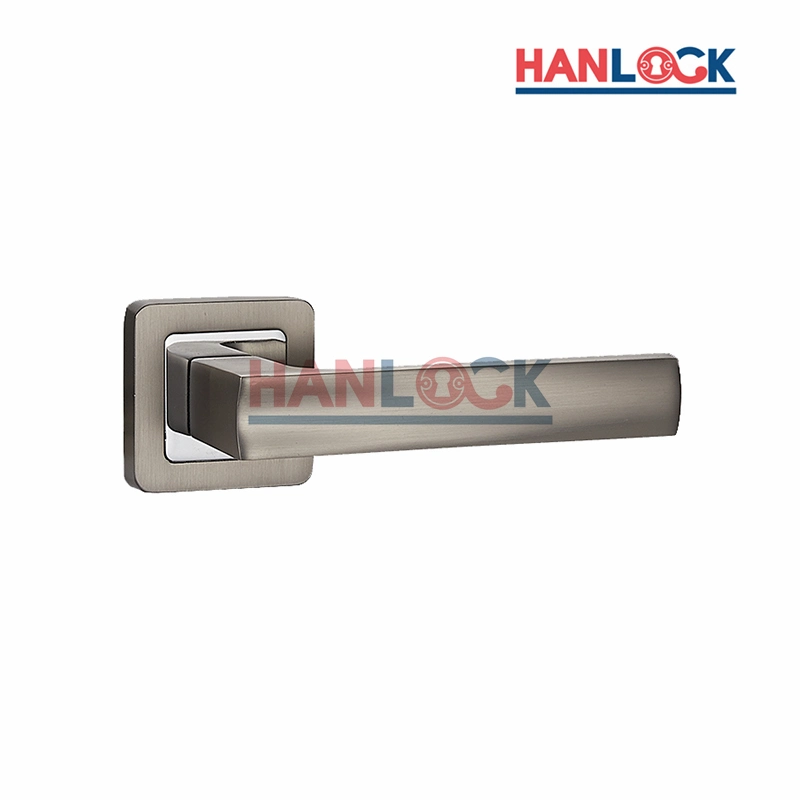 Factory Accessories Silver/Golden/Brass Aluminum Alloy Door Level on Square Rose