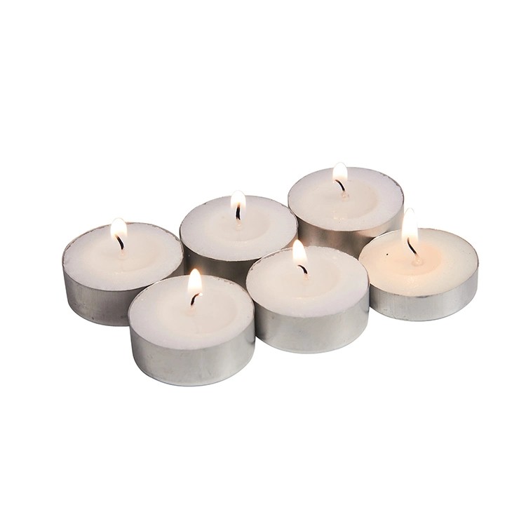 Factory Supply Smoke Free White Tealight Candle