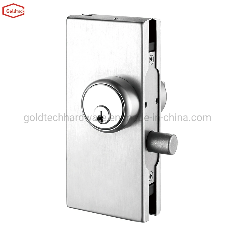 China Wholesale/Supplier Glass Door Hardware Stainless Steel Glass Door Lock Patch Fitting