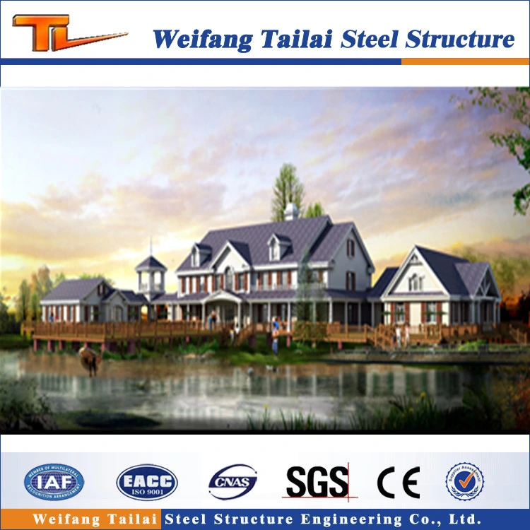 Economic and Fashion Light Steel Structure House Prebricated Building