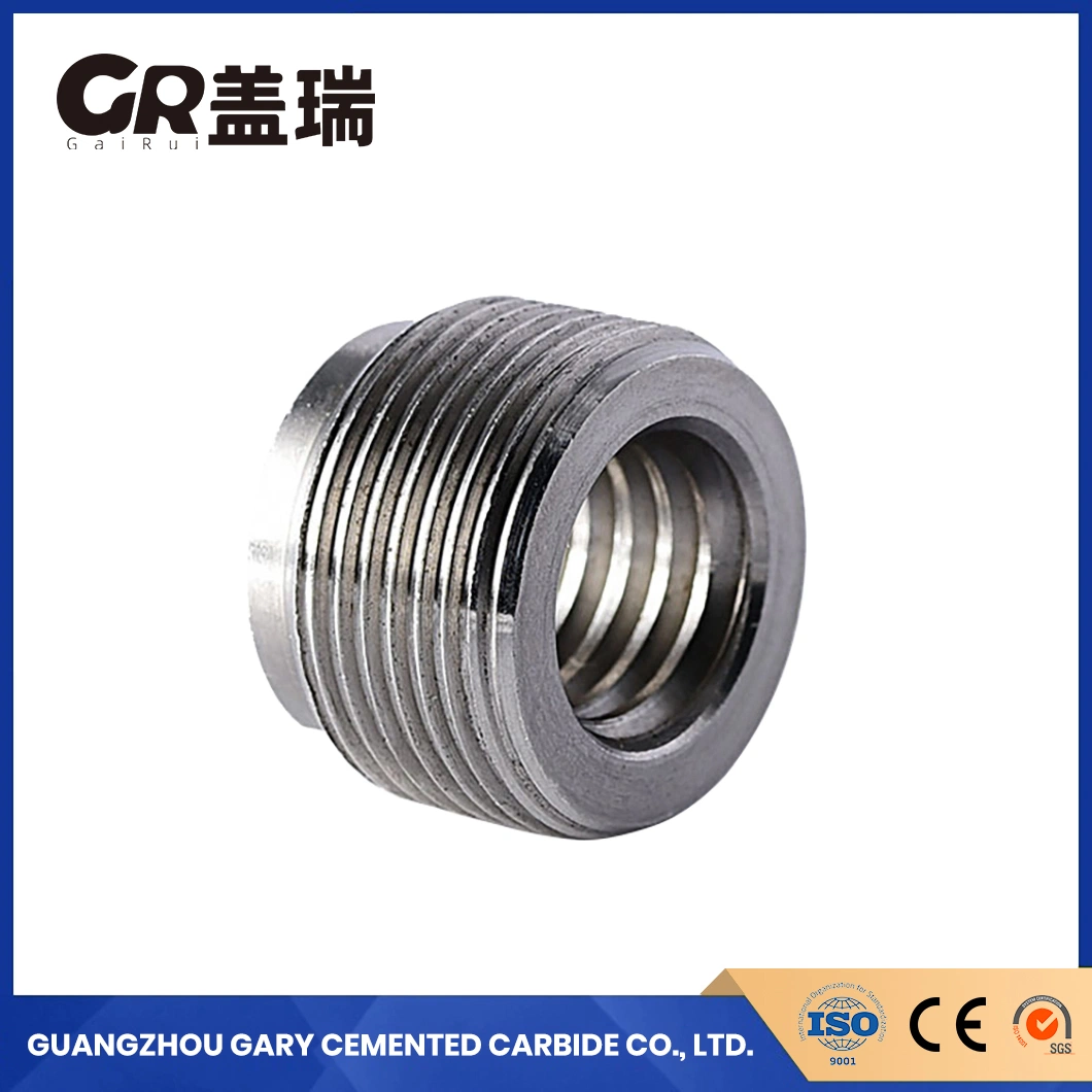 Gary China 1"-14uns-2A Tungsten Carbide Blasting Nozzle Suppliers PC2305501 Zy15X Oil Spray Head Steel Sleeve Thread Nozzle with 14.7-15.3% Content Long Life