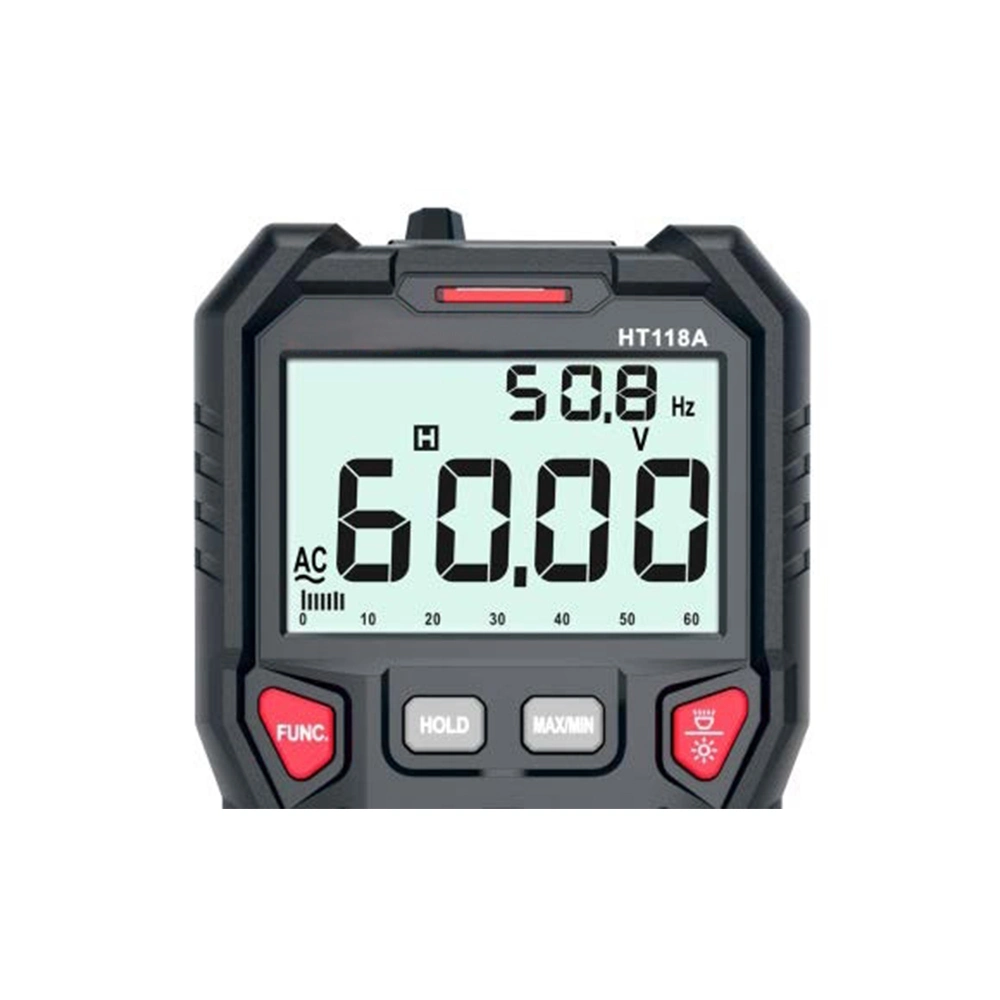 Ht 118A 6000 Counts Digital Multimeter with T-RMS Autorange Universal Meter