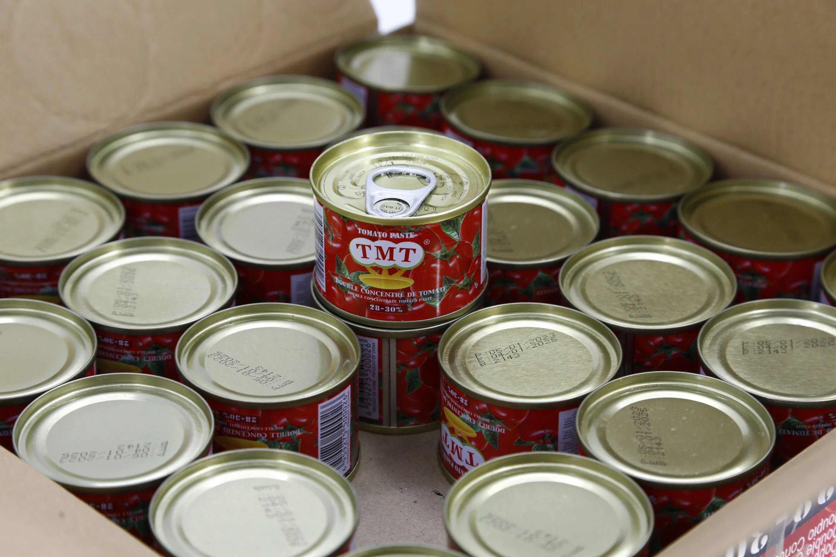 Tomato Paste Factory Canned Tomato Paste in Different Sizes From Popular Supplier