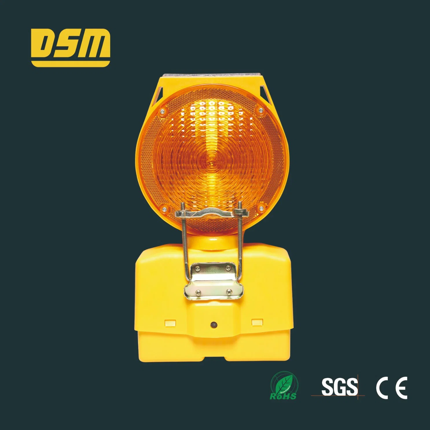 RoHS Approved Southeast Asia Dsm Traffic Barricade Road Block Light Control Solar Warning Lamp