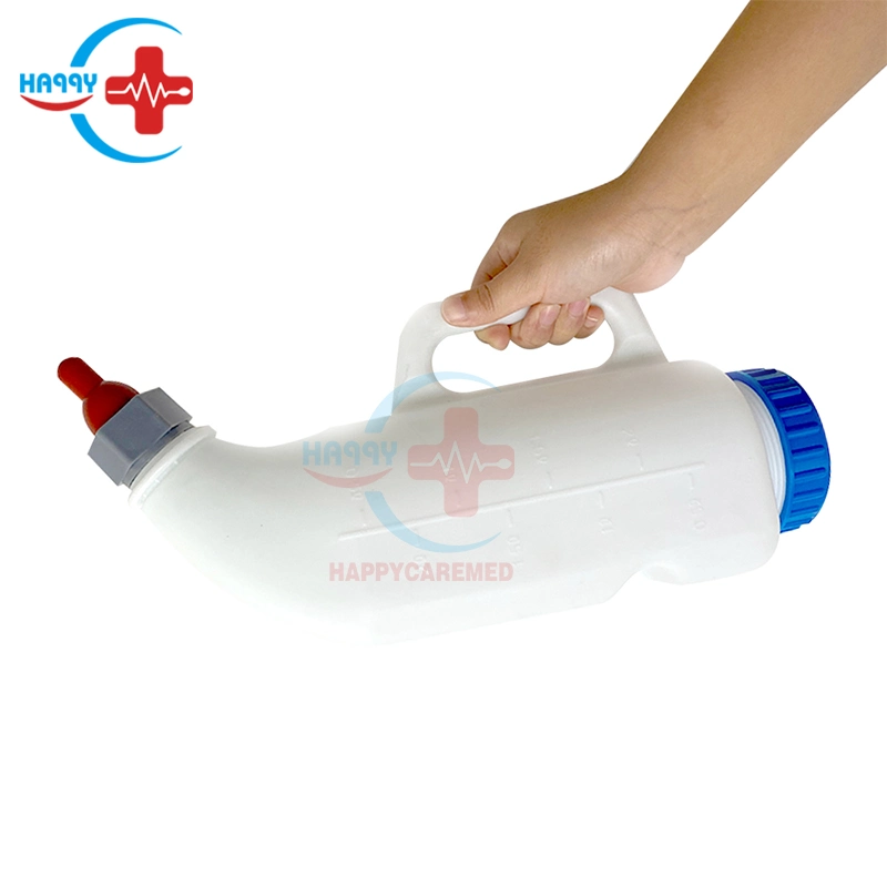 HC-R155 Milchviehhaltung Futtermittel 2,5L Kunststoff-Rinder Kalb Milchflasche