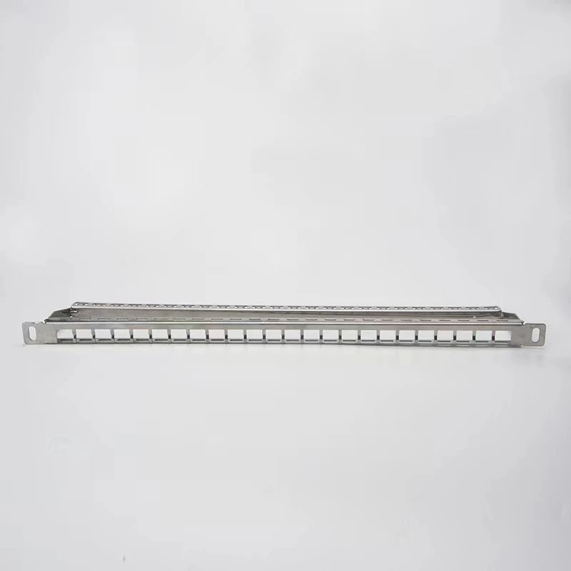 0.5u 19 Inch 24 Port High Density Patch Panel STP