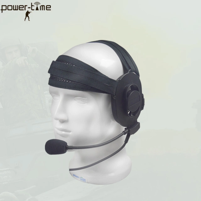 Lightweight Single-Ear Ptt Headphone for Prc Radio