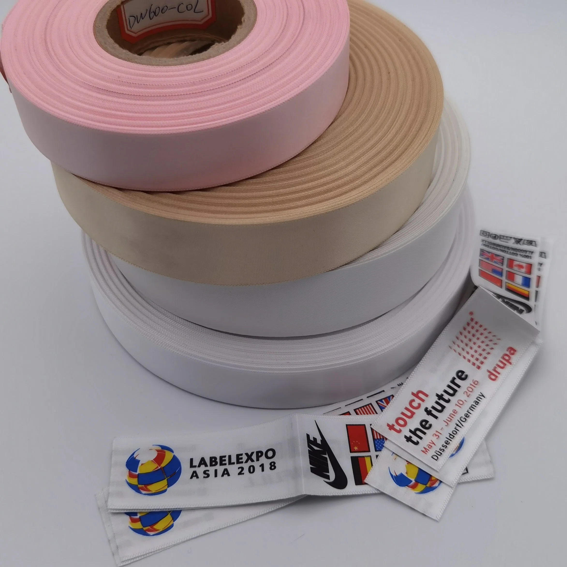 Single Face/Double Face Slited Edge Polyester Satin Ribbon (PS1210XY)