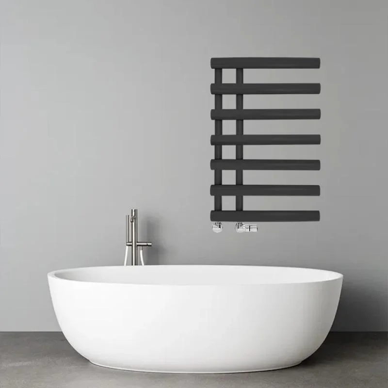 Oval Column Towel Warmer Radiator for Bathroom Hot Water Heating Towel Racks