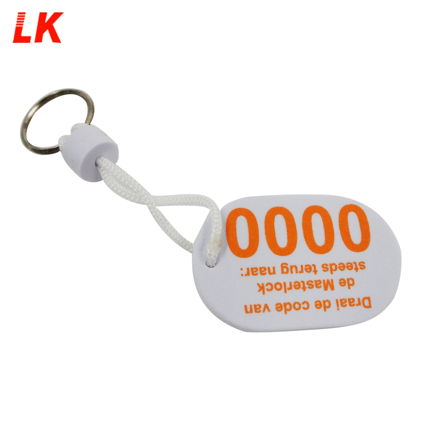 Publicidade barata dons itens promocionais de forma personalizada com espuma de logotipo Keyring / Floating Keyring / EVA personalizado chaveiro