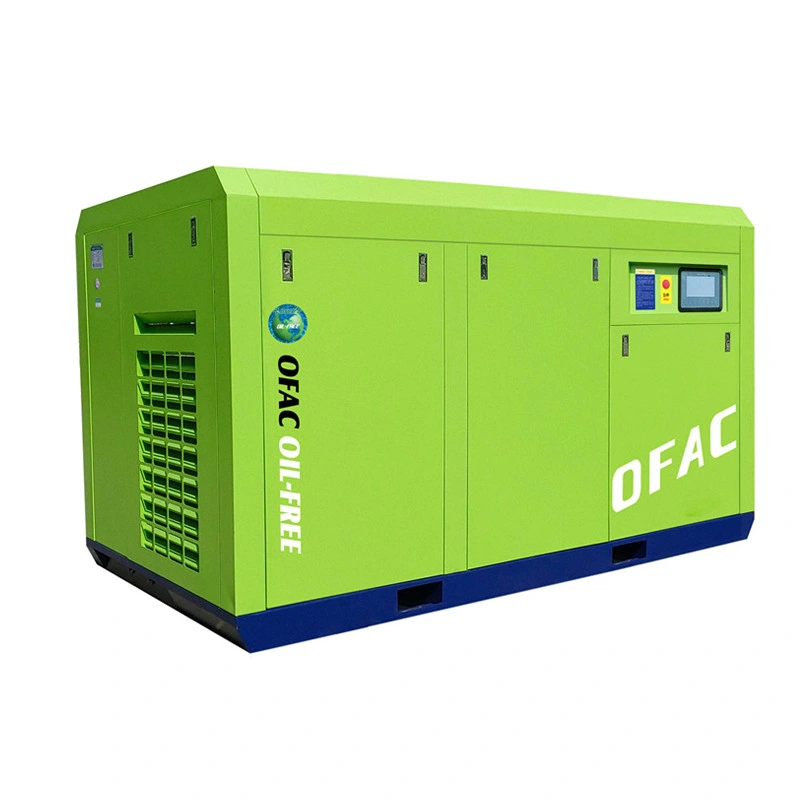 ISO Class 0 Eco-Friendly 200HP 250HP 8bar 10bar Oil-Free Medical Air Compressor